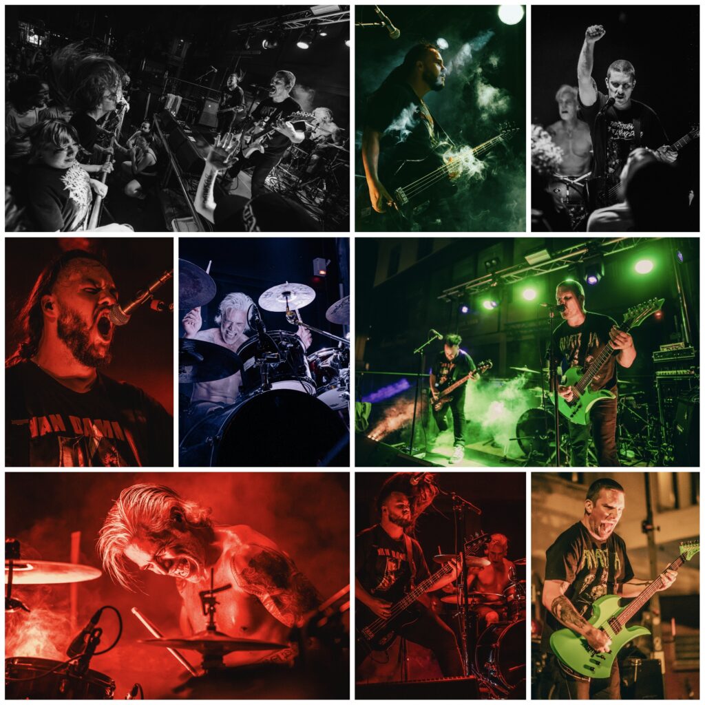 Collage photos of Death Whore